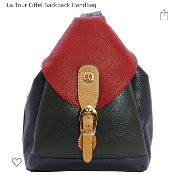 La Tour Aiffel Paris Bags La Tour Eiffel Backpack Poshmark